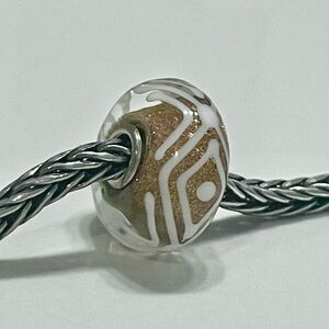 Authentic Trollbeads Winter Wonder Unqiue Bead